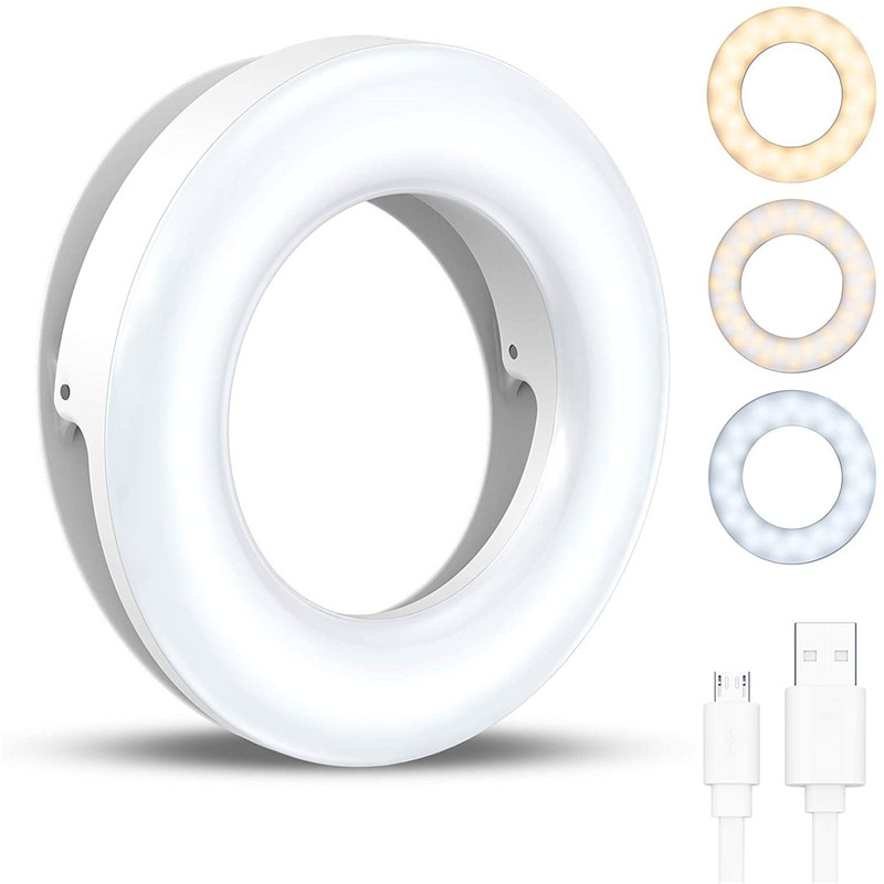 Portable LED Clip Ring Light 4 - Photography Lighting Description 评论和价格