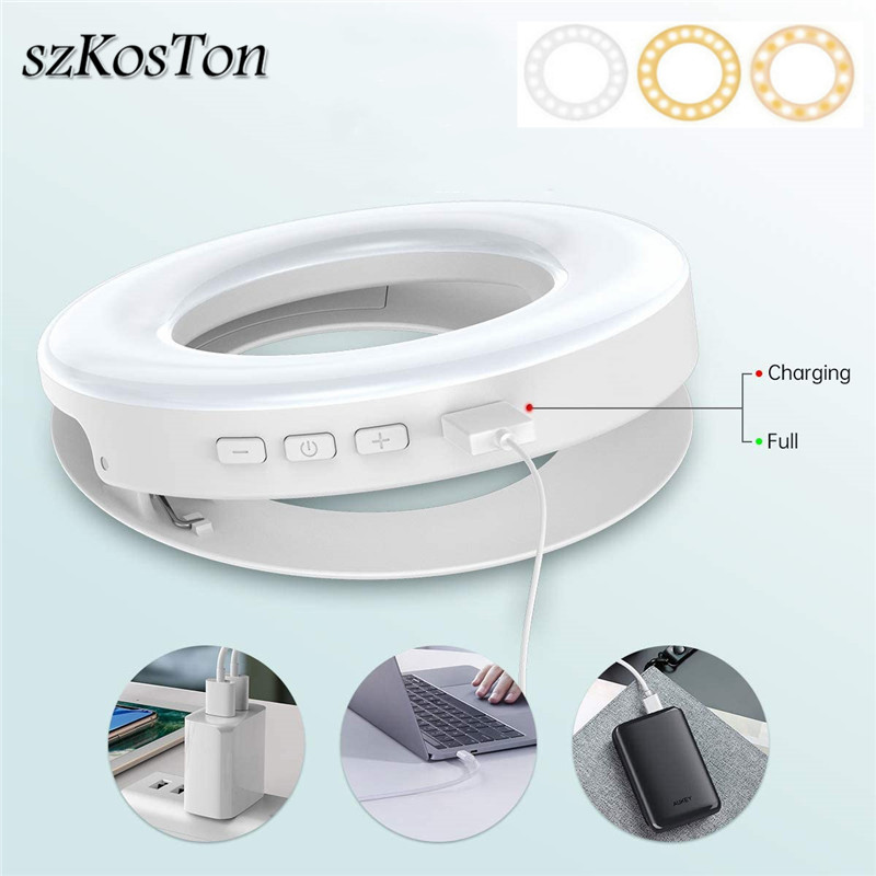 Portable LED Clip Ring Light 4 - Photography Lighting Description 评论和价格