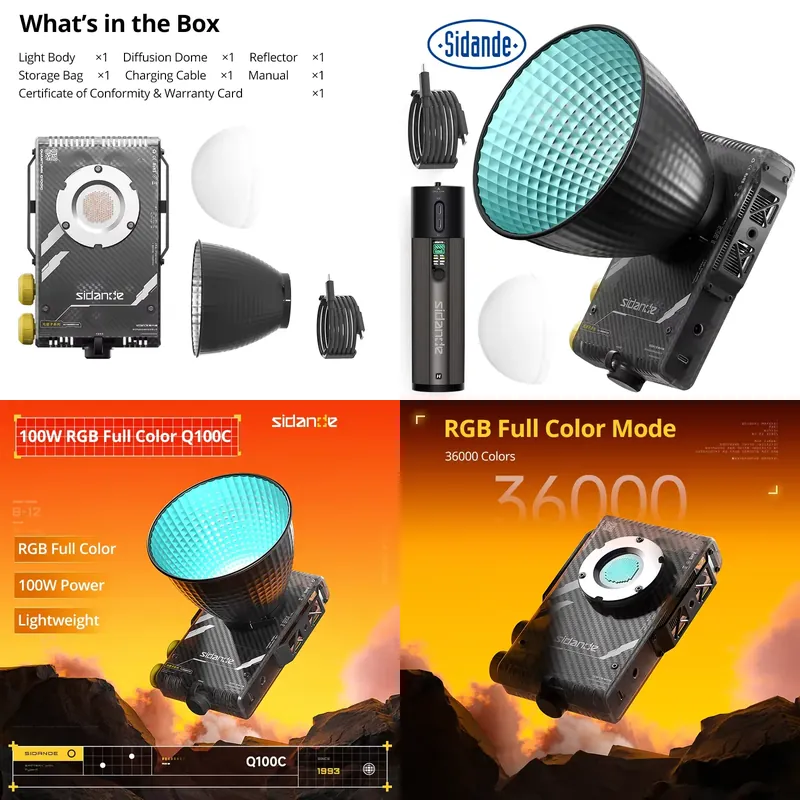Brand For Sidande Q100C Q100Li - Photography Lighting Brands 评论和价格