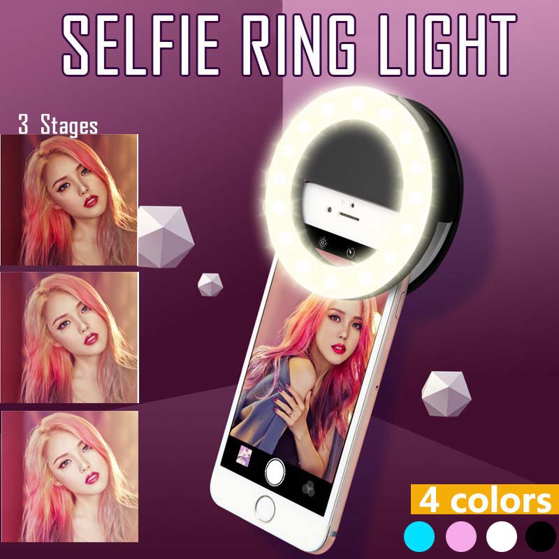 LED Selfie Ring Light 3 Level  - Photography Lighting Description 评论和价格