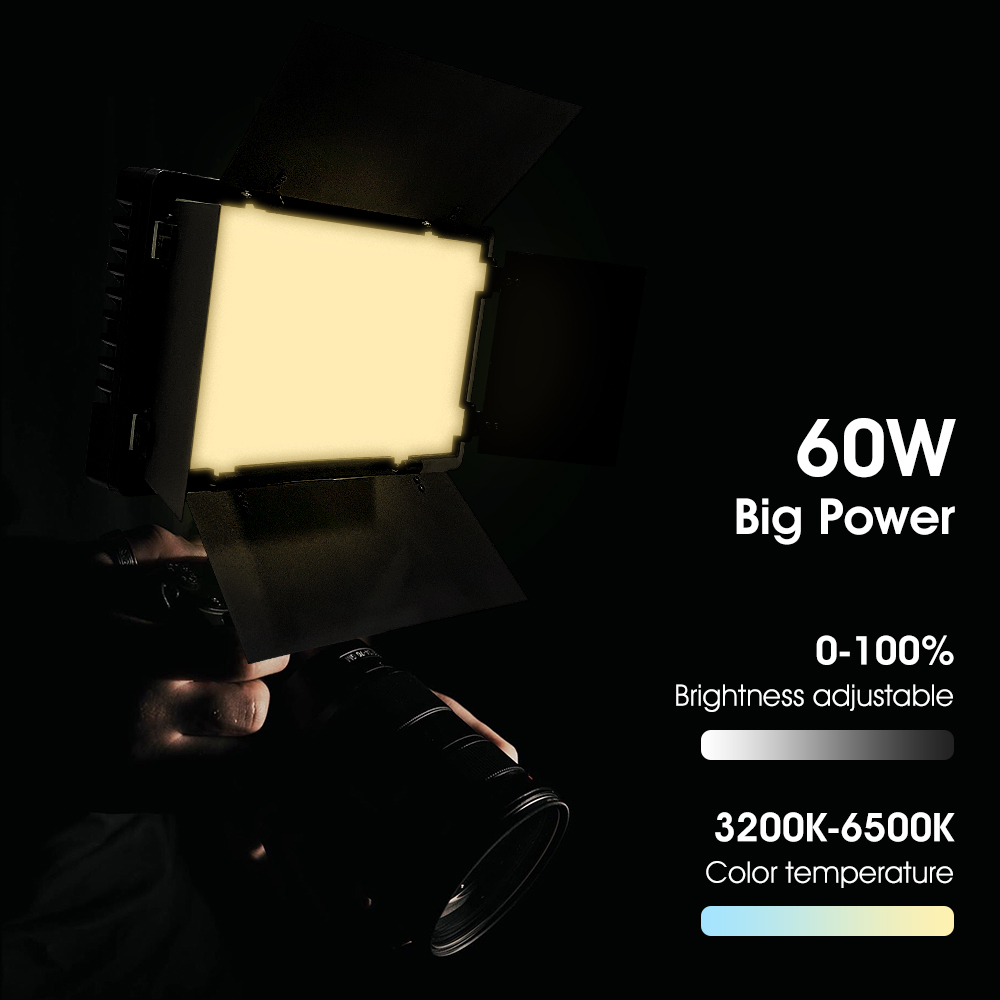 Portable Video Light DS60BI Ph - Photography Lighting Handheld 评论和价格