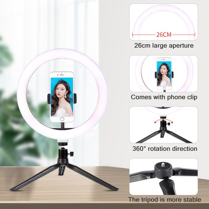 26cm 10 inch Led Ring Selfie L - Photography Lighting Description 评论和价格