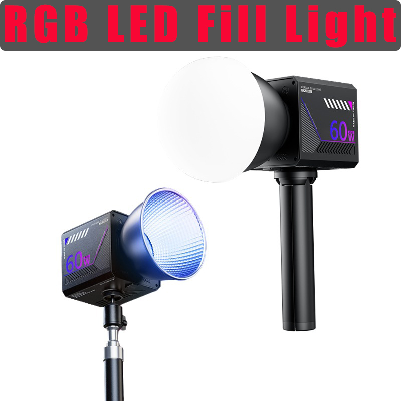 60W RGB Video Light Portable L - Photography Lighting Meter 评论和价格