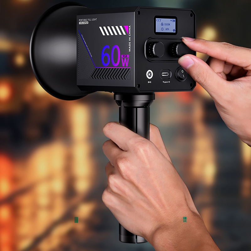 60W RGB Video Light Portable L - Photography Lighting Meter 评论和价格