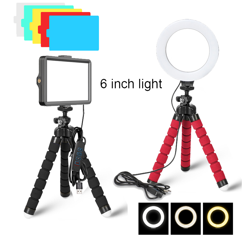 16CM Dimmable Ring Light Led S - Photography Mobile Lighting 评论和价格
