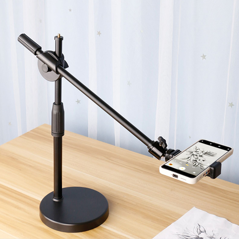 Overhead Tripod with Ring Ligh - Photography Mobile Lighting 评论和价格