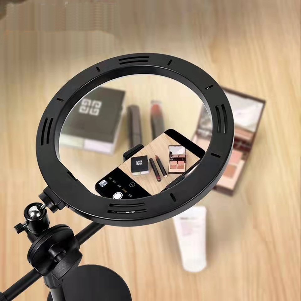 Overhead Tripod with Ring Ligh - Photography Mobile Lighting 评论和价格